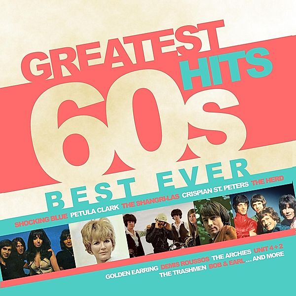 Greatest 60s Hits Best Ever (Vinyl), Diverse Interpreten