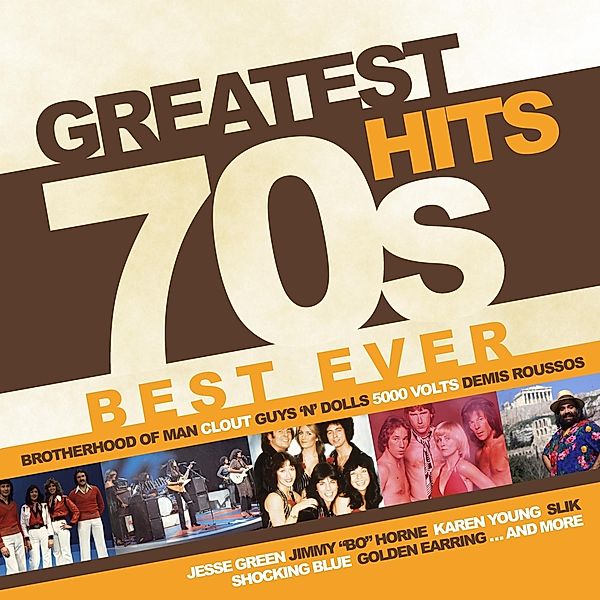 Greatest 70s Hits Best Ever (Vinyl), Diverse Interpreten