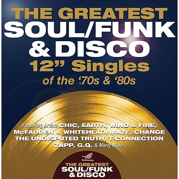 Greatest Soul/Funk & Disco 12 Singles (4cd), Diverse Interpreten