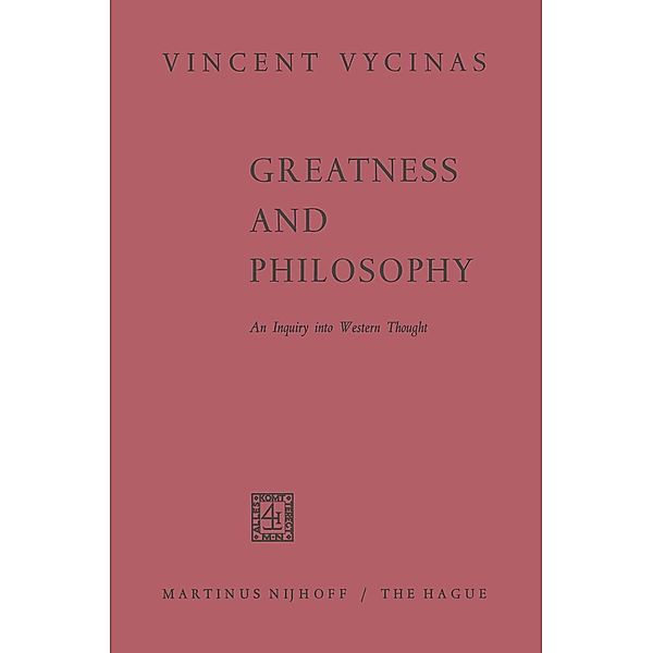 Greatness and Philosophy, Vincent Vycinas