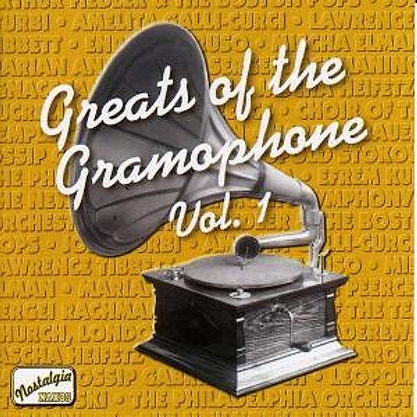 Greats Of The Gramophone Vol.1, Diverse Interpreten