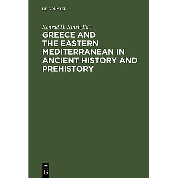 Greece and the Eastern Mediterranean in ancient history and prehistory