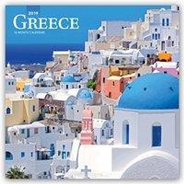 Greece - Griechenland 2019 - 18-Monatskalender