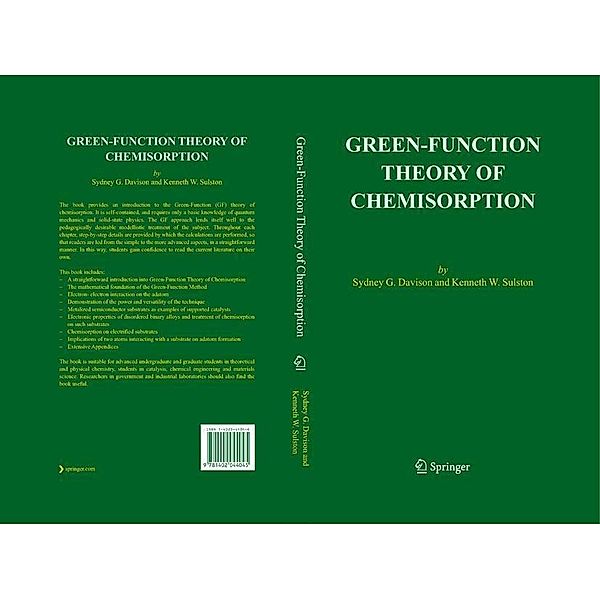 Green-Function Theory of Chemisorption, Sydney G. Davison, Kenneth W. Sulston