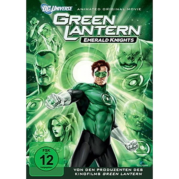 Green Lantern: Emerald Knights, 1 DVD