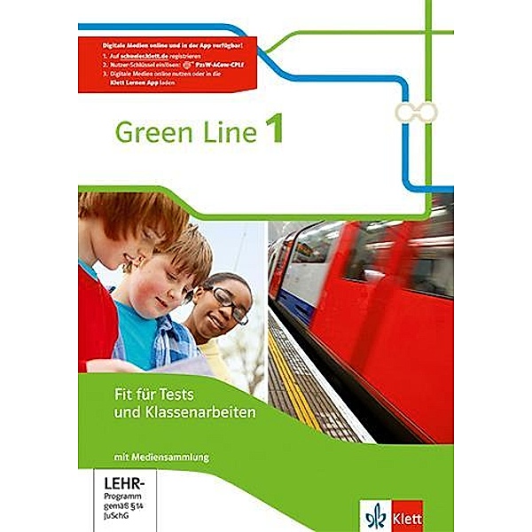 Green Line 1 - Fit für Tests und Klassenarbeiten mit Lösungsheft und CD-ROM Klasse 5