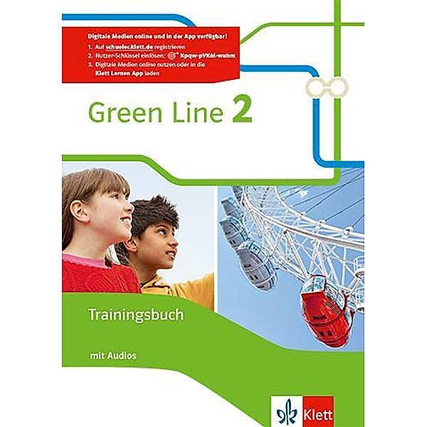 Green Line 2 - Trainingsbuch mit Audio-CD Klasse 6