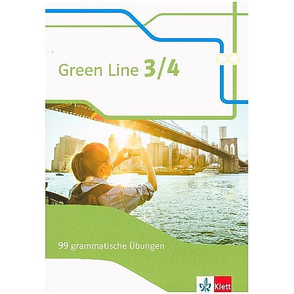 Green Line 3/4 - 7./8. Klasse, 99 grammatische Übungen mit Lösungen (G8 und G9)