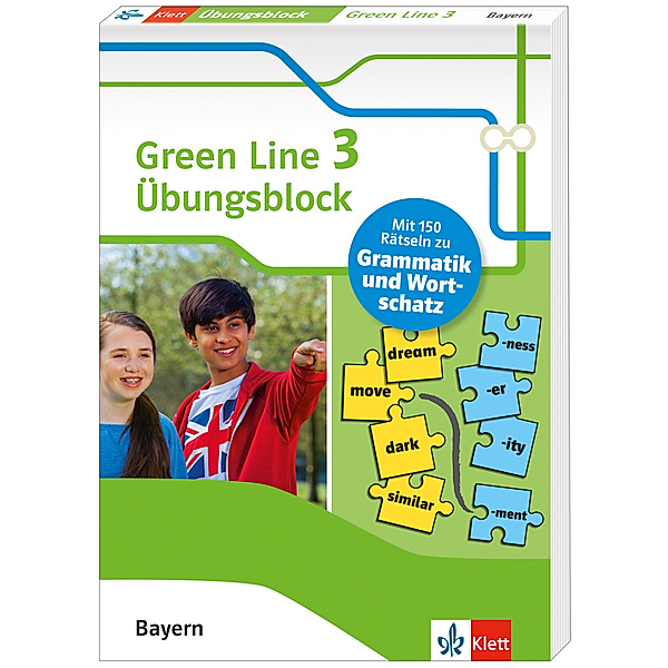 Green Line 3 Bayern Klasse 7 - Übungsblock zum Schulbuch