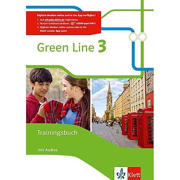 Green Line 3 - Trainingsbuch mit Audio-CD Klasse 7