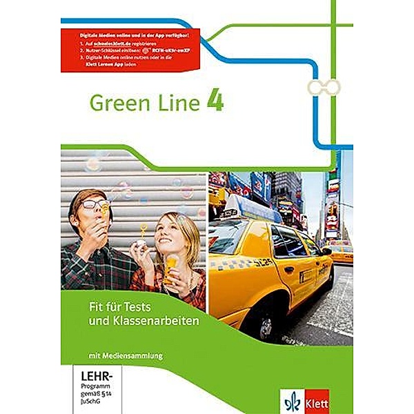 Green Line 4 - Fit für Tests und Klassenarbeiten mit Lösungsheft und CD-ROM Klasse 8