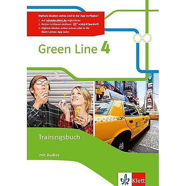 Green Line 4 - Trainingsbuch mit Audio-CD Klasse 8