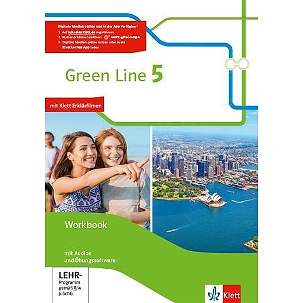 Green Line 5 - Workbook mit Audio-CD und Übungssoftware Klasse 9