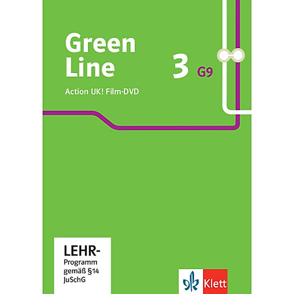 Green Line G9. Ausgabe ab 2019 - Green Line 3 G9 - 7. Klasse, Action UK!,DVD