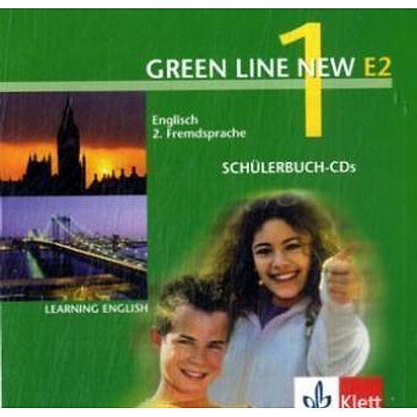 Green Line New (E2): Bd.1 2 Schülerbuch-Audio-CDs, 1. Lernjahr