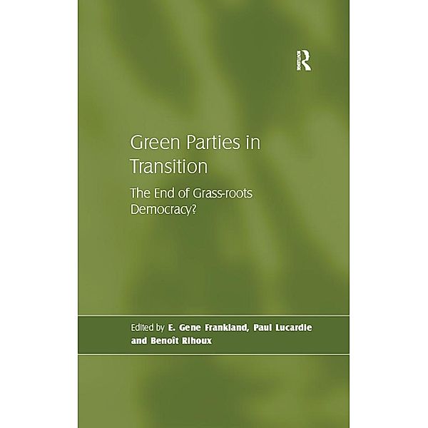 Green Parties in Transition, Paul Lucardie