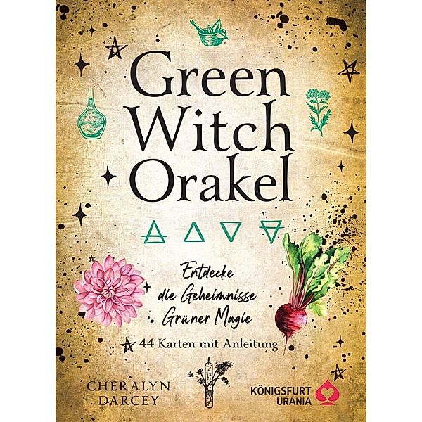 Green Witch Orakel - Entdecke die Geheimnisse Grüner Magie, m. 1 Buch, m. 44 Beilage, Cheralyn Darcey