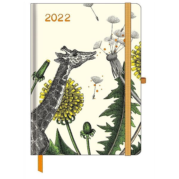 GreenLine Diary Fabulous World of PABUKU 2022 - Buchkalender - Taschenkalender - 16x22