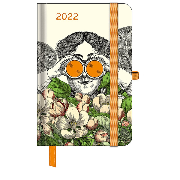 GreenLine Diary Fabulous World of PABUKU 2022 - Buchkalender - Taschenkalender - 10x15