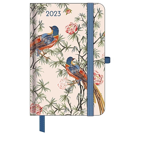 GreenLine Diary Jungle 2023 - Buchkalender - Taschenkalender - 10x15
