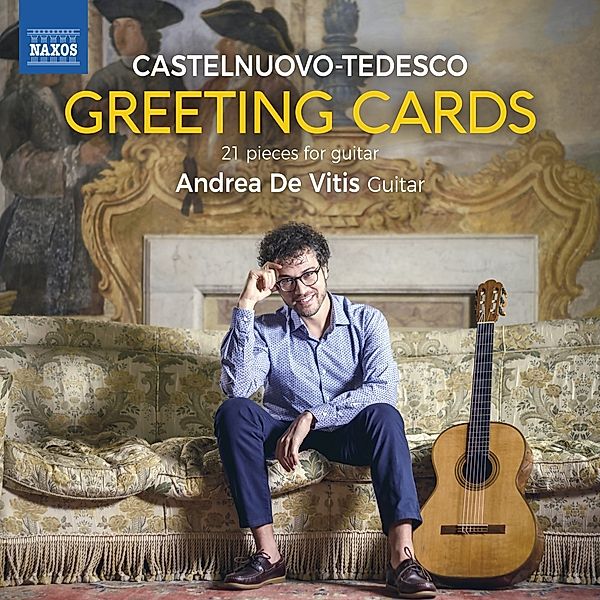 Greeting Cards-21 Pieces For Guitar, Andrea De Vitis