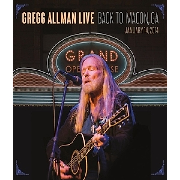 Gregg Allman Live: Back To Macon, GA, Gregg Allman