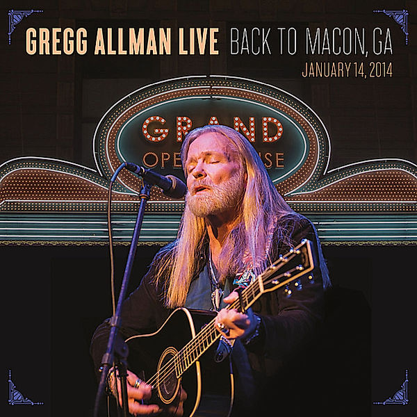 Gregg Allman Live: Back To Macon,Ga, Gregg Allman