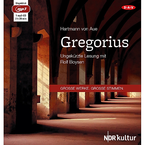 Gregorius,1 Audio-CD, 1 MP3, Hartmann von Aue