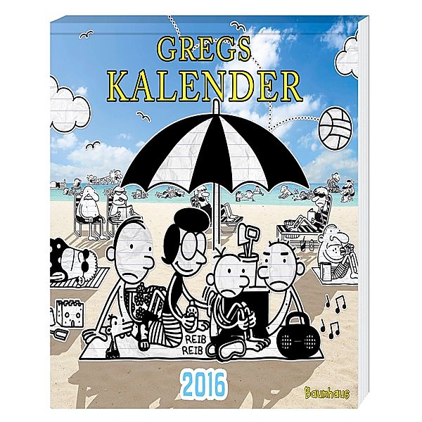 Gregs Kalender 2016, Jeff Kinney
