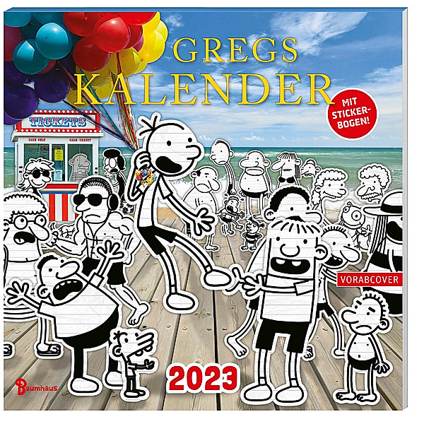 Gregs Kalender 2023, Jeff Kinney