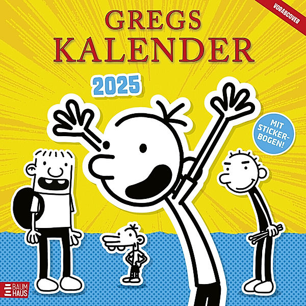 Gregs Kalender 2025, Jeff Kinney