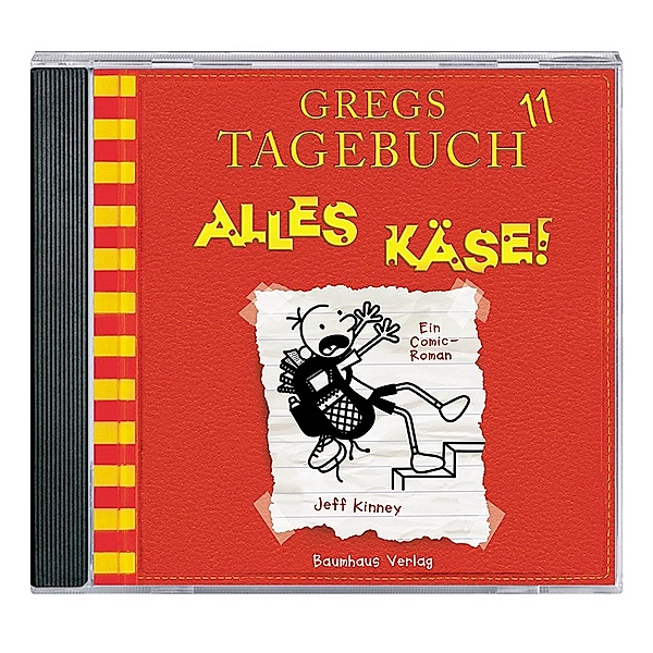 Gregs Tagebuch - Alles Käse!, 1 Audio-CD, Jeff Kinney