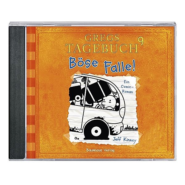 Gregs Tagebuch Band 9: Böse Falle! (Audio-CD), Jeff Kinney