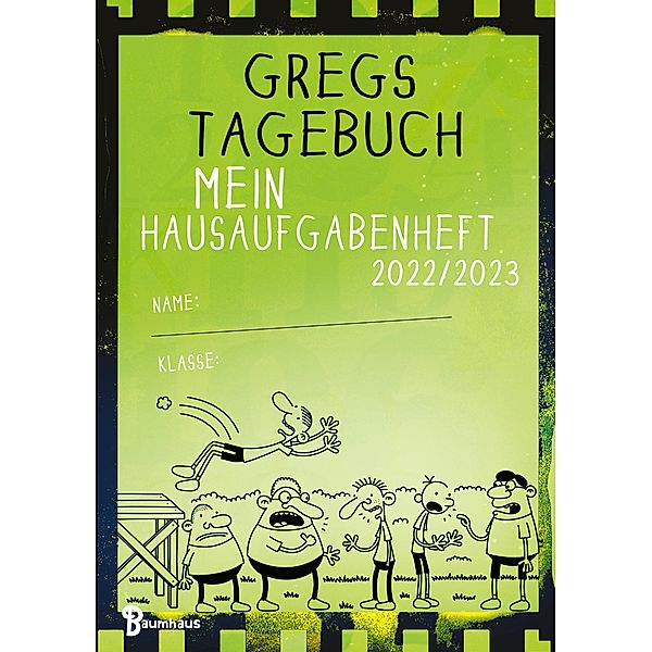 Gregs Tagebuch - Mein Hausaufgabenheft 2022/2023 (VE 5), Jeff Kinney