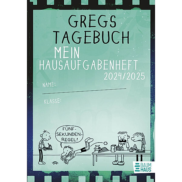 Gregs Tagebuch - Mein Hausaufgabenheft 2024/2025, Jeff Kinney