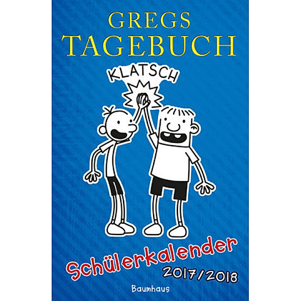 Gregs Tagebuch - Schülerkalender 2017/2018, Jeff Kinney