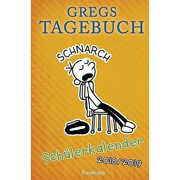 Gregs Tagebuch - Schülerkalender 2018/2019, Jeff Kinney