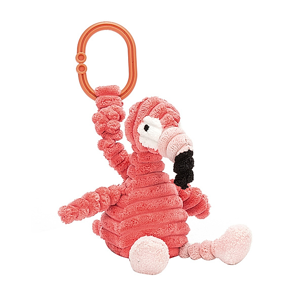 Jellycat Greifling CORDY ROY BABY FLAMINGO (14cm) in pink