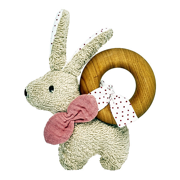 Käthe Kruse Greifling MINI HASE in mauve