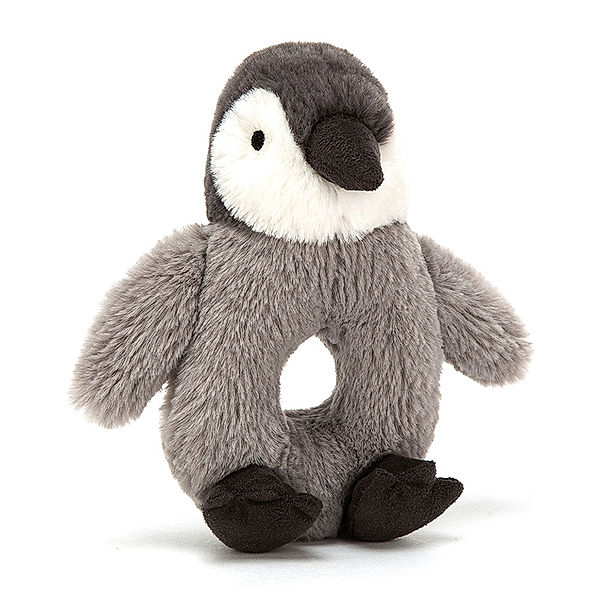 Jellycat Greifling PERCY PENGUIN in grau