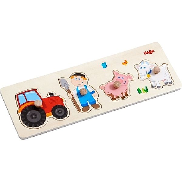 HABA Greifpuzzle Landleben (Kinderpuzzle)