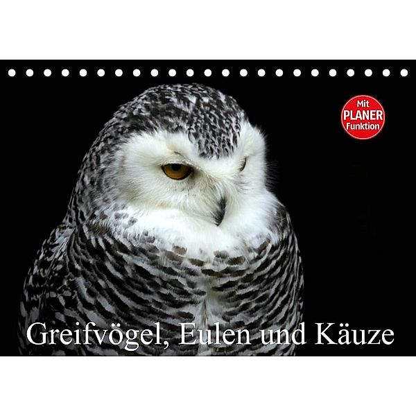 Greifvögel, Eulen und Käuze (Tischkalender 2023 DIN A5 quer), Arno Klatt