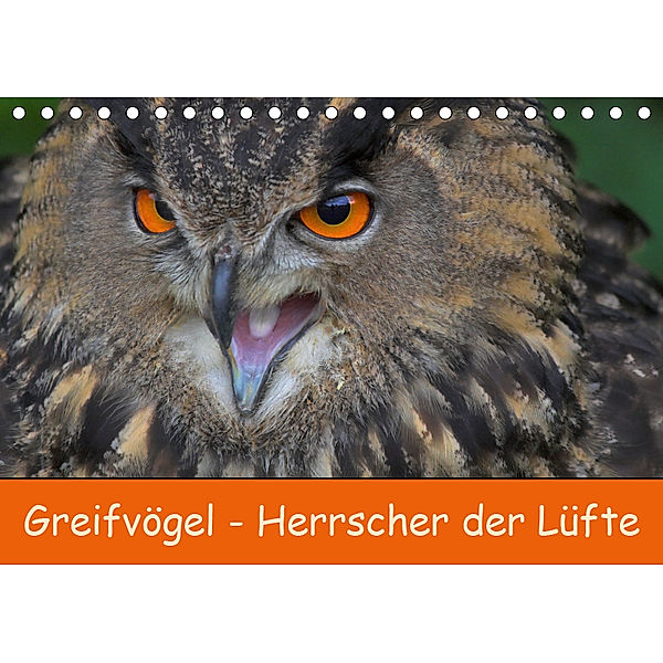Greifvögel - Herrscher der Lüfte (Tischkalender 2019 DIN A5 quer), Gabriela Wejat-Zaretzke