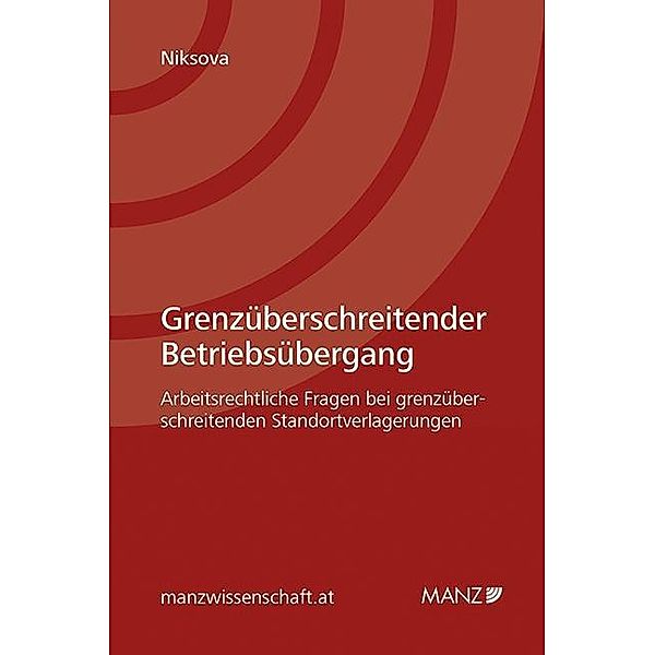 Grenzüberschreitender Betriebsübergang, Diana Niksova