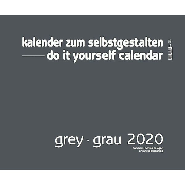 Grey - Grau 2021 - Blanko Gross XL Format 2021, Baback Haschemi