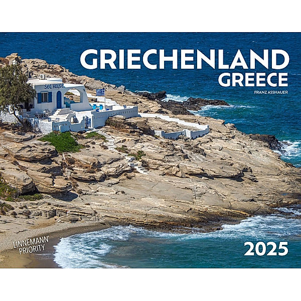 Griechenland 2025 Grossformat-Kalender 58 x 45,5 cm