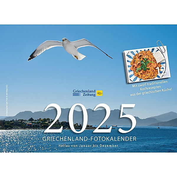 Griechenland-Fotokalender 2025, Verlag der Griechenland Zeitung