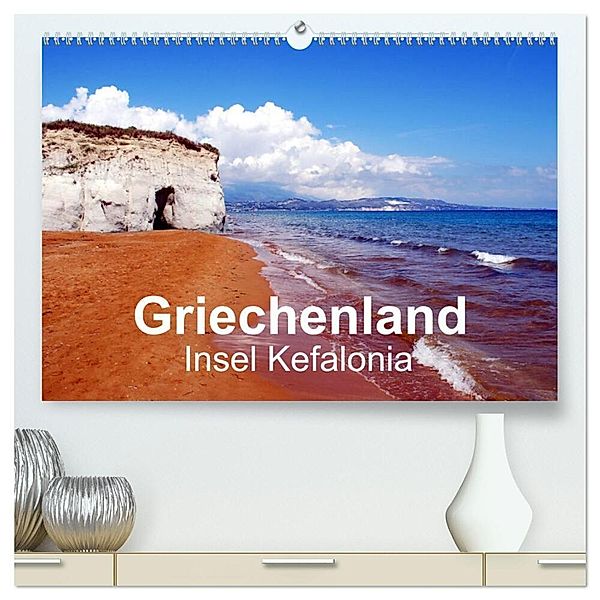 Griechenland - Insel Kefalonia (hochwertiger Premium Wandkalender 2024 DIN A2 quer), Kunstdruck in Hochglanz, Peter Schneider