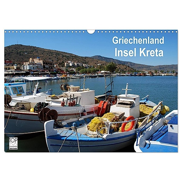 Griechenland - Insel Kreta (Wandkalender 2024 DIN A3 quer), CALVENDO Monatskalender, Peter Schneider
