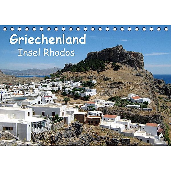 Griechenland - Insel Rhodos (Tischkalender 2021 DIN A5 quer), Peter Schneider